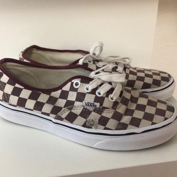 vans authentic pattern